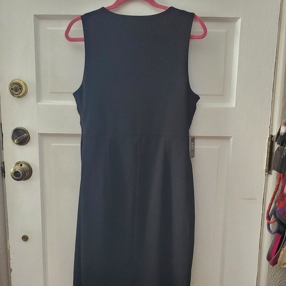 NWT Express Pleated Shoulder Sheath Dress - L - Picture 2 of 8